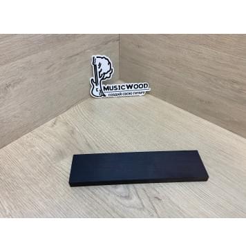 Граб Black заготовка для бриджа акустической гитары Смешанный ААА 11.5х45х195 мм-1
