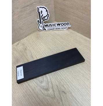 Граб Black заготовка для бриджа акустической гитары Смешанный ААА 10х50х187 мм-4