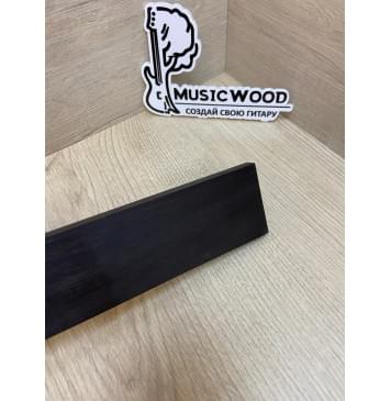 Граб Black заготовка для бриджа акустической гитары Смешанный ААА 10х50х187 мм-2