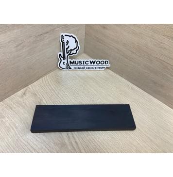 Граб Black заготовка для бриджа акустической гитары Смешанный ААА 11.5х50х187 мм-0