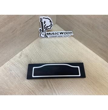 Граб Black заготовка для бриджа акустической гитары Смешанный ААА 11.5х50х187 мм-3