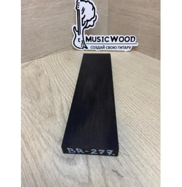 Граб Black заготовка для бриджа акустической гитары Смешанный ААА 11.5х50х187 мм-2