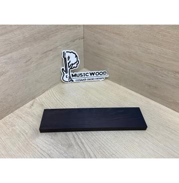 Граб Black заготовка для бриджа акустической гитары Смешанный А 11.5х50х210 мм-0