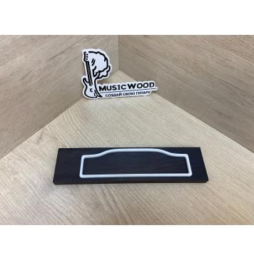 Граб Black заготовка для бриджа акустической гитары Смешанный А 11.5х50х210 мм-3