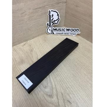 Граб Black заготовка для бриджа акустической гитары Смешанный А 11.5х50х210 мм-4