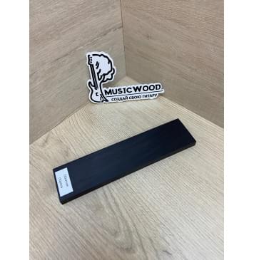 Граб Black заготовка для бриджа акустической гитары Смешанный ААА 11х49х200 мм-4