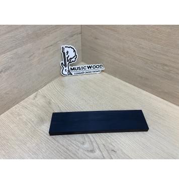 Граб Black заготовка для бриджа акустической гитары Смешанный ААА 11х48х205 мм-2