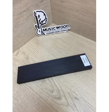 Граб Black заготовка для бриджа акустической гитары Смешанный ААА 11х48х205 мм-0