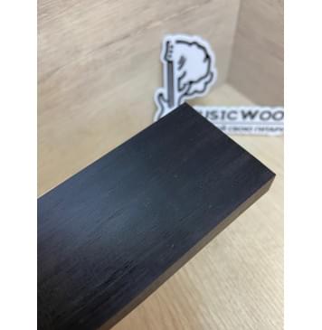 Граб Black заготовка для бриджа акустической гитары Смешанный ААА 11х48х205 мм-3