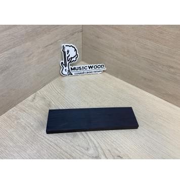 Граб Black заготовка для бриджа акустической гитары Смешанный АА 11.5х50х187 мм-0