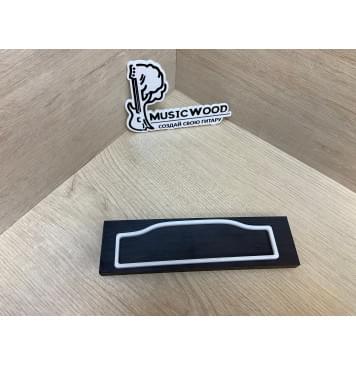 Граб Black заготовка для бриджа акустической гитары Смешанный АА 11.5х50х187 мм-3