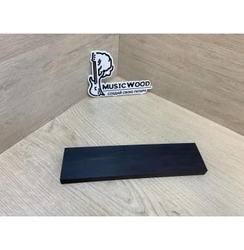 Граб Black заготовка для бриджа акустической гитары Смешанный АА 11.5х50х205 мм-0