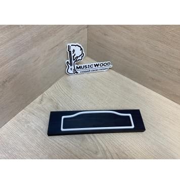 Граб Black заготовка для бриджа акустической гитары Смешанный АА 11.5х50х205 мм-3