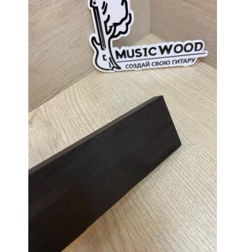 Граб Black заготовка для бриджа акустической гитары Смешанный АА 11.5х50х205 мм-4