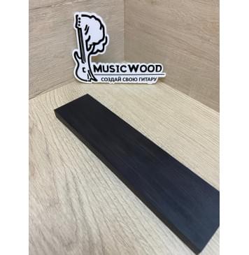 Граб Black заготовка для бриджа акустической гитары Смешанный АА 11.5х49х205 мм-2