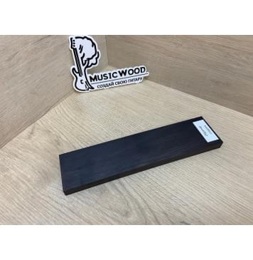 Граб Black заготовка для бриджа акустической гитары Смешанный АА 11.5х49х205 мм-4