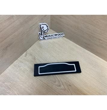 Граб Black заготовка для бриджа акустической гитары Смешанный ААА 11.5х49х190 мм-2