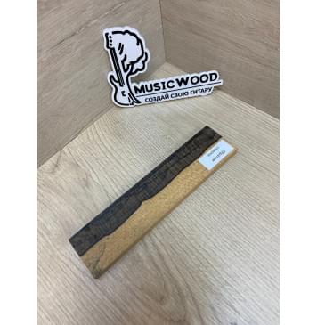 Зирикот заготовка для бриджа акустической гитары Радиал АА 10х43х180 мм-3