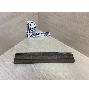 Зирикот заготовка для бриджа акустической гитары Радиал АА 14х45х260 мм-0