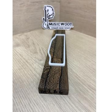 Зирикот заготовка для бриджа акустической гитары Радиал АА 14х45х260 мм-1