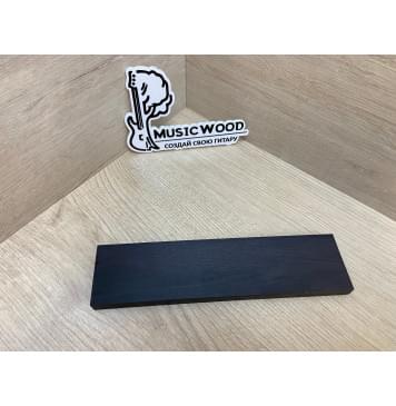 Граб Black заготовка для бриджа акустической гитары Смешанный АА 11.5х49х205 мм-0
