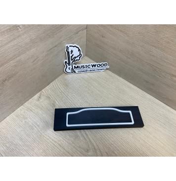 Граб Black заготовка для бриджа акустической гитары Смешанный АА 11.5х49х205 мм-4