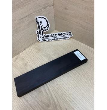 Граб Black заготовка для бриджа акустической гитары Смешанный АА 11.5х49х205 мм-5
