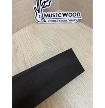 Граб Black заготовка для бриджа акустической гитары Смешанный АА 11.5х49х205 мм-3