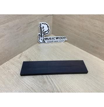Граб Black заготовка для бриджа акустической гитары Смешанный АА 10х50х215 мм-0