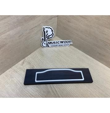 Граб Black заготовка для бриджа акустической гитары Смешанный АА 10х50х215 мм-5