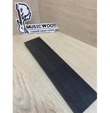 Граб Black заготовка для бриджа акустической гитары Смешанный АА 10х50х215 мм-3