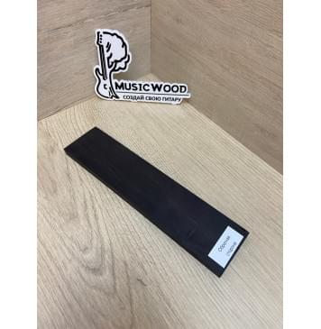 Граб Black заготовка для бриджа акустической гитары Смешанный АА 10х50х215 мм-6