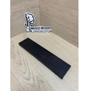 Граб Black заготовка для бриджа акустической гитары Смешанный ААА 11.5х50х210 мм-3