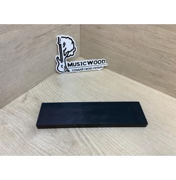 Граб Black заготовка для бриджа акустической гитары Смешанный АА 11.5х48х193 мм-0