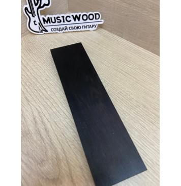 Граб Black заготовка для бриджа акустической гитары Смешанный АА 11.5х48х193 мм-2