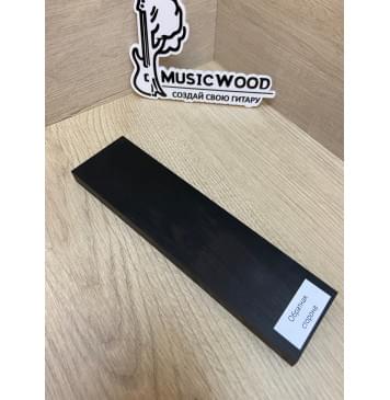 Граб Black заготовка для бриджа акустической гитары Смешанный АА 11.5х48х193 мм-4