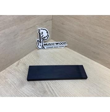 Граб Black заготовка для бриджа акустической гитары Смешанный А 11.5х50х187 мм-3