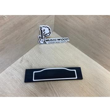 Граб Black заготовка для бриджа акустической гитары Смешанный ААА 11х45х205 мм-3