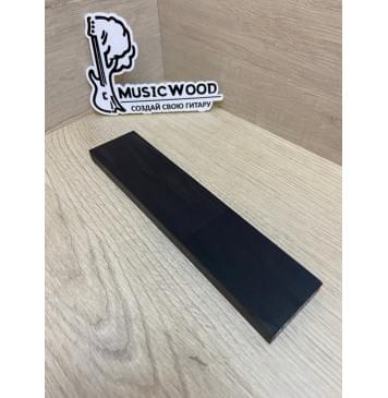 Граб Black заготовка для бриджа акустической гитары Смешанный ААА 11х45х205 мм-2
