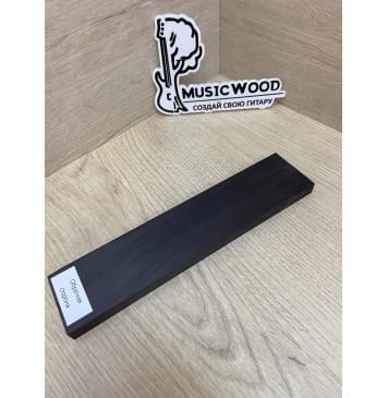 Граб Black заготовка для бриджа акустической гитары Смешанный ААА 11х45х205 мм-5