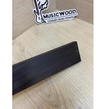 Граб Black заготовка для бриджа акустической гитары Смешанный ААА 11х45х205 мм-4