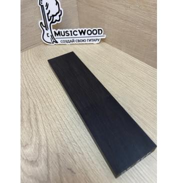 Граб Black заготовка для бриджа акустической гитары Смешанный ААА 11х49х205 мм-2