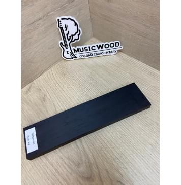 Граб Black заготовка для бриджа акустической гитары Смешанный ААА 11х49х205 мм-3