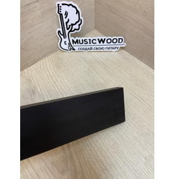 Граб Black заготовка для бриджа акустической гитары Смешанный ААА 11х49х205 мм-5