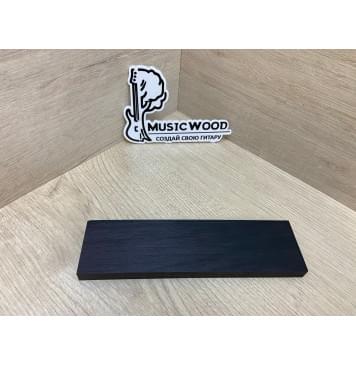Граб Black заготовка для бриджа акустической гитары Смешанный А 11.5х50х187 мм-0
