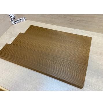 Ясень Печёный 180гр заготовка корпуса Радиал АА 41.5х(100-122-100)х(535-505-465) мм, 3шт, 665 кг/м3-1