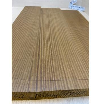 Ясень Печёный 180гр заготовка корпуса Радиал АА 41.5х(100-122-100)х(535-505-465) мм, 3шт, 665 кг/м3-4