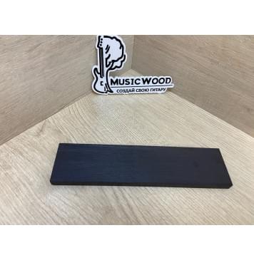 Граб Black заготовка для бриджа акустической гитары Смешанный ААА 10х49х200 мм-0