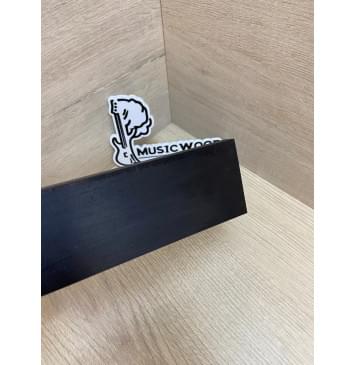 Граб Black заготовка для бриджа акустической гитары Смешанный ААА 10х49х200 мм-4