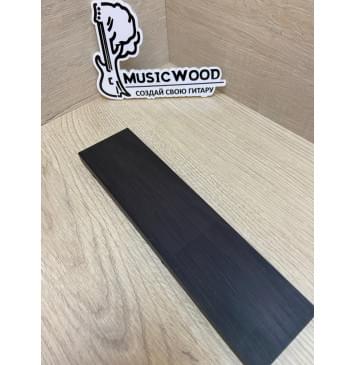 Граб Black заготовка для бриджа акустической гитары Смешанный АА 11х50х205 мм-3
